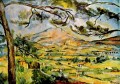 Mont Sainte Victoire 1887 Paisaje de Paul Cezanne